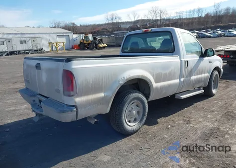 2004 Ford F-250 из США, поврежденный, VIN 1FTNF20L74EA69612